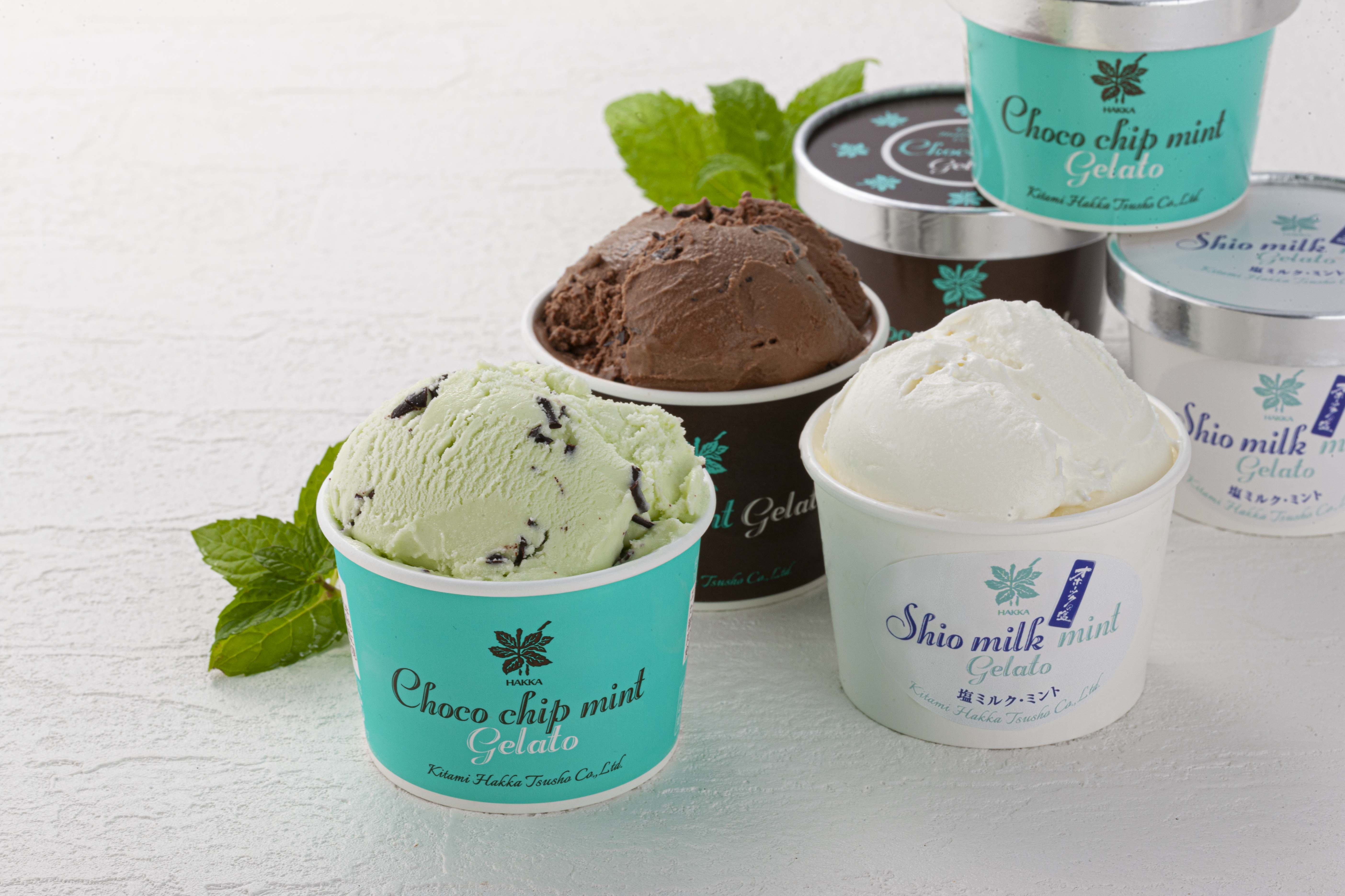 薄荷堂 ミントジェラートセット｜ご当地アイス通販｜あいぱくONLINE