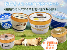 画像をギャラリービューアに読み込む, 牧場系ミルク食べ比べセットB(6個入り)