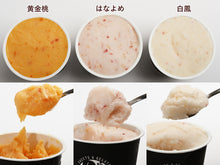 画像をギャラリービューアに読み込む, 桃ジェラート3種類食べ比べセット(9個入り)