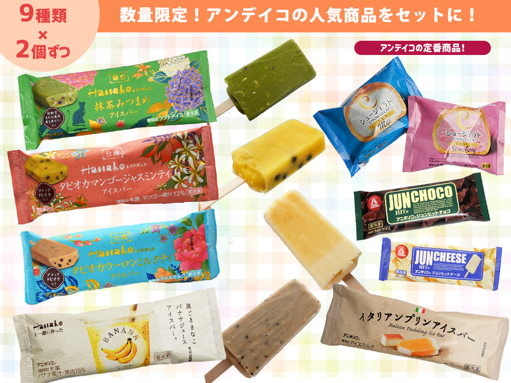 アンデイコ_人気商品厳選セット（18個入り）